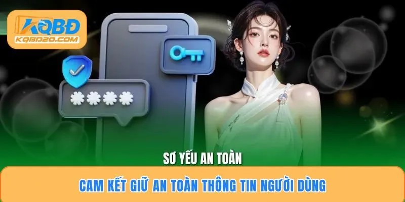Cam kết giữ an toàn thông tin người dùng
