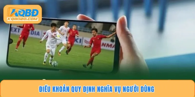 Điều khoản quy định nghĩa vụ người dùng 