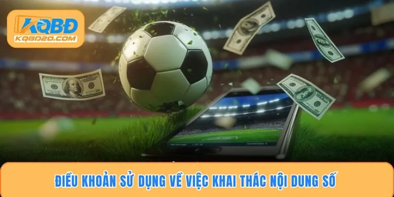 Điều khoản sử dụng về việc khai thác nội dung số 